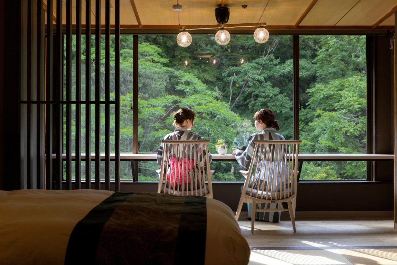 Yamanakaonsen Ohanami Kyubei Kaga  Exterior foto