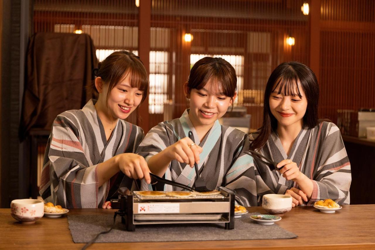 Yamanakaonsen Ohanami Kyubei Kaga  Exterior foto