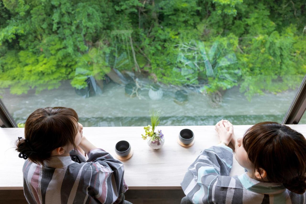 Yamanakaonsen Ohanami Kyubei Kaga  Exterior foto