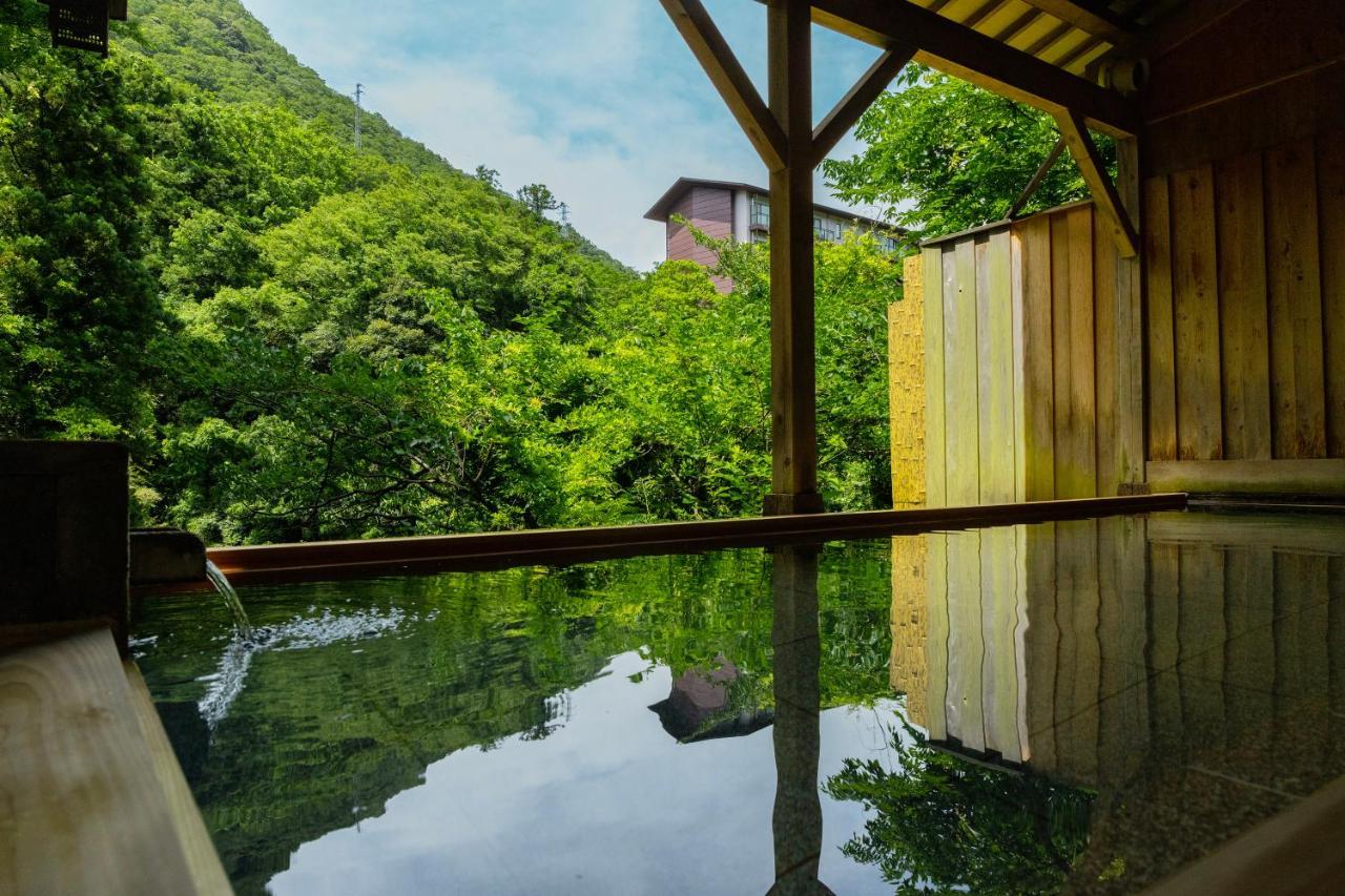 Yamanakaonsen Ohanami Kyubei Kaga  Exterior foto
