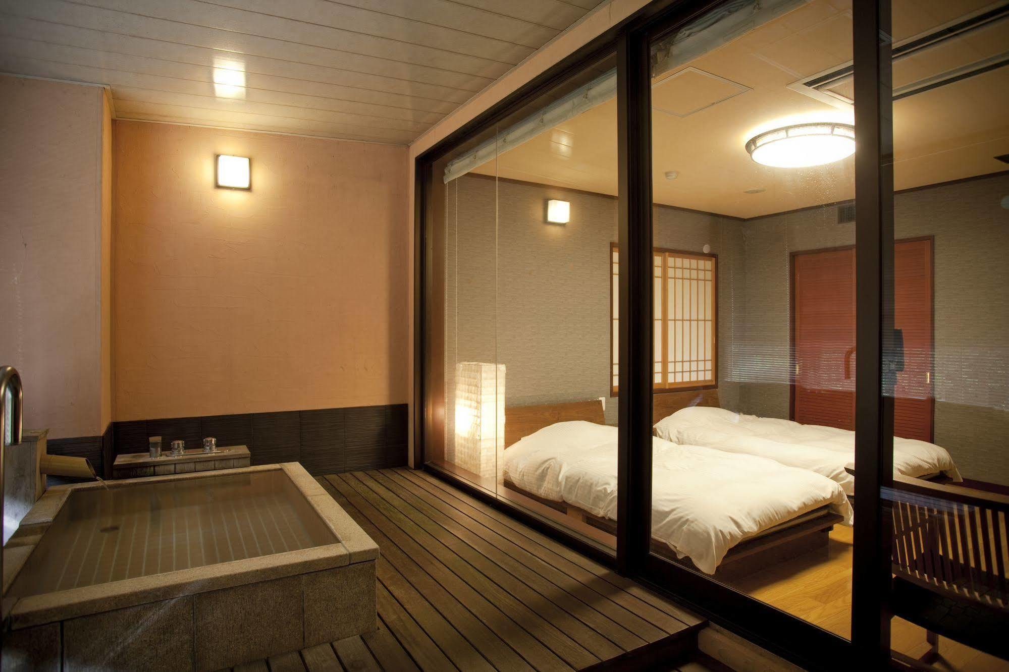 Yamanakaonsen Ohanami Kyubei Kaga  Exterior foto